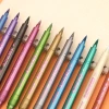 Bok soft-tipped elegant pen, water-based signature art painting planner pen, glitter marker pen, metallic color drawing pen Application Scenario
